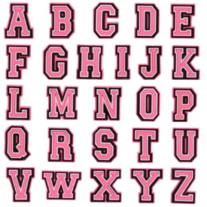 Alphabet Pink